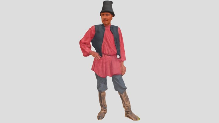 Приказчик, управляющий усадьбой – Modèle 3D gratuit STL