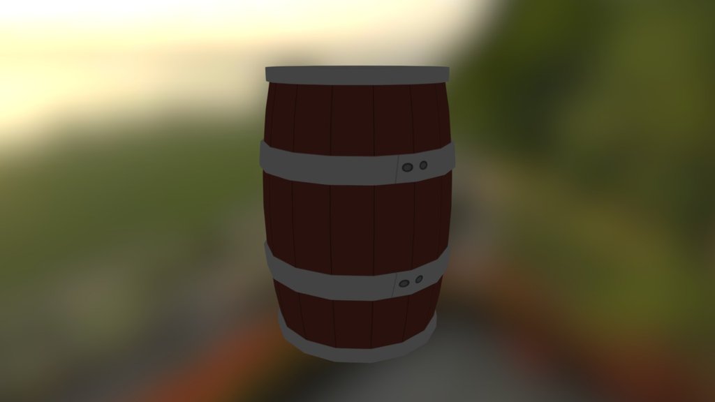Barrel - 3D model by WusaBoy [ebafc1b] - Sketchfab