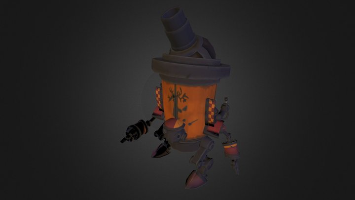 Mech - (Character Noob Challenge - July 2014) 3D Model