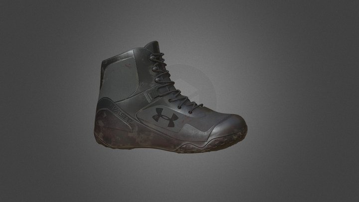 Tactical Boots (underarmour) 3D Model