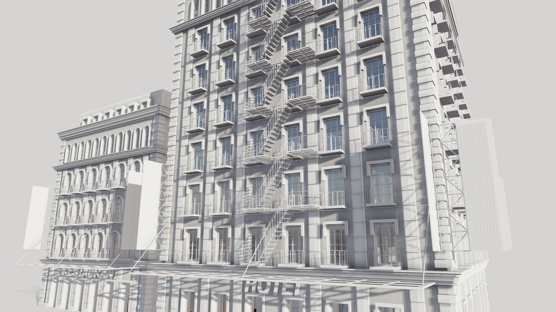 Commercial Building 104 — Sketchfab embed 3D viewer