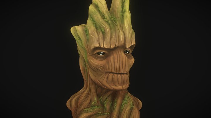 Groot - Guardians of the Galaxy 3D Model