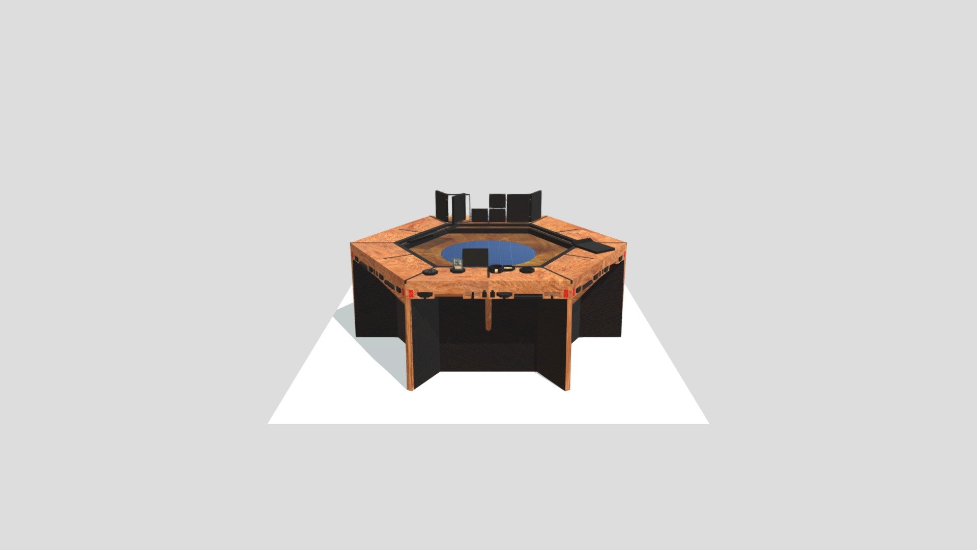 Gaming Table Download Free 3D model by oskamunda [ebb20c3] Sketchfab