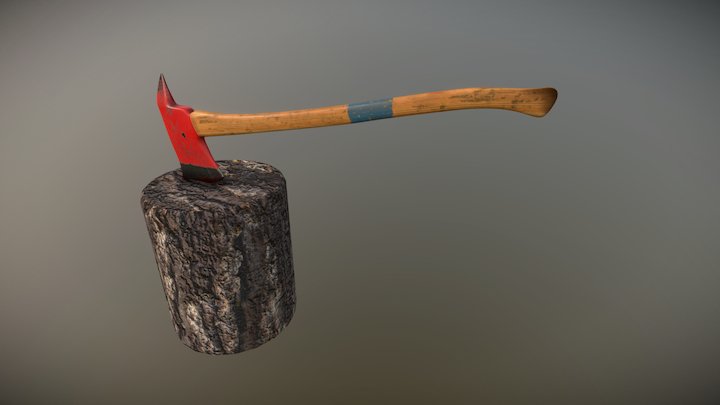 Basic axe 3D Model
