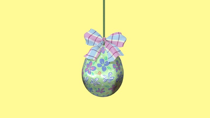 Easter Egg 3D Model