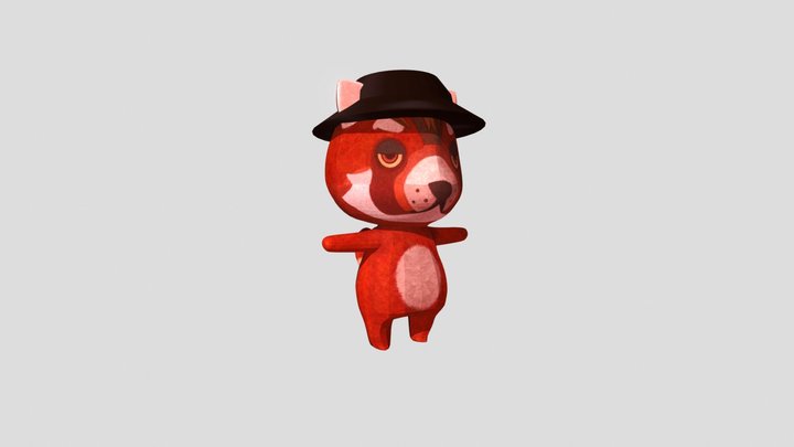 Animal Crossing school project 3D Model