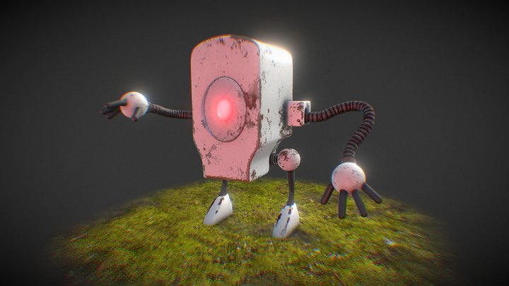 Rusty Roboto 3D Model