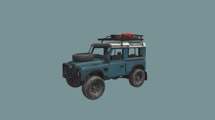 defender_low 3D Model