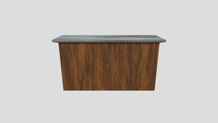 Kitchen Island 3D Model