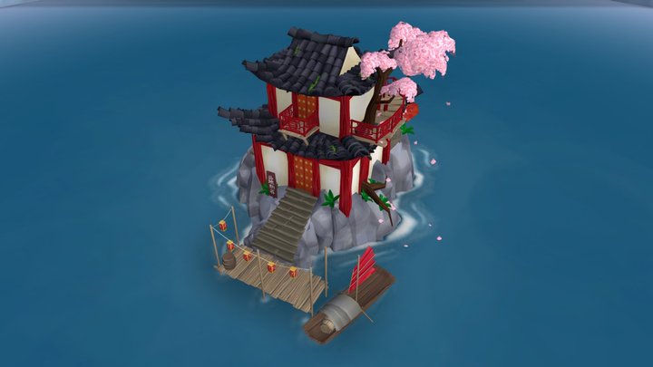 Hot Springs - Seafarer's Paradise 3D Model