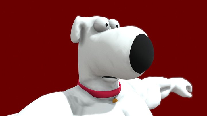 Brian_griffin_km 3D Model