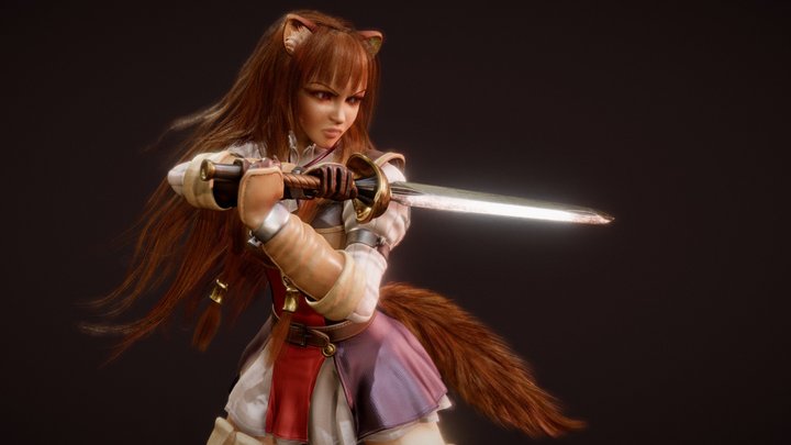 Raphtalia 3D Model