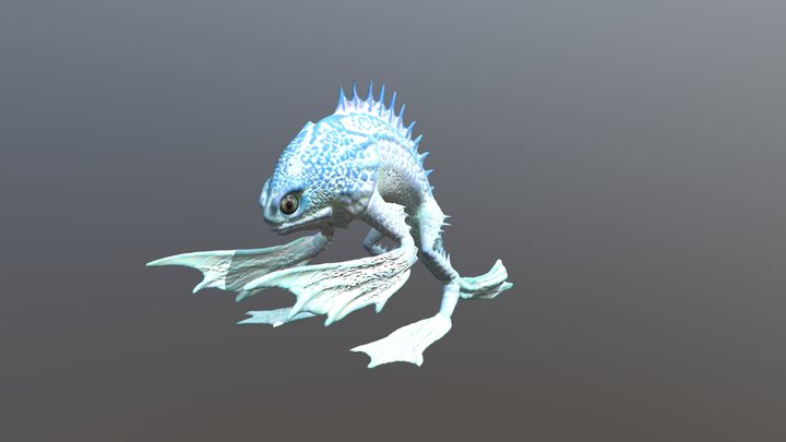Creature_Fish 3D Model