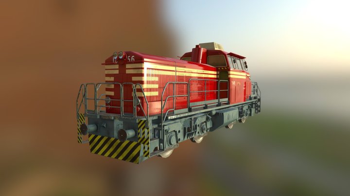 Train DR14 3D Model