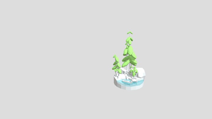 3D1 - Diorama Blockouts 3D Model