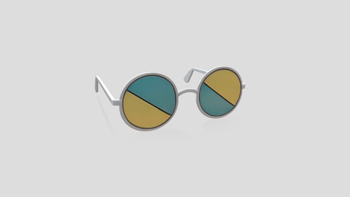 Sunglasses "ERNEST W" style – Modello 3D gratuito STL