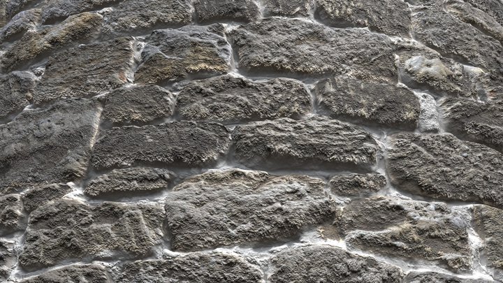 Wall  00705 – PBR Material GamesTextures.com 3D Model