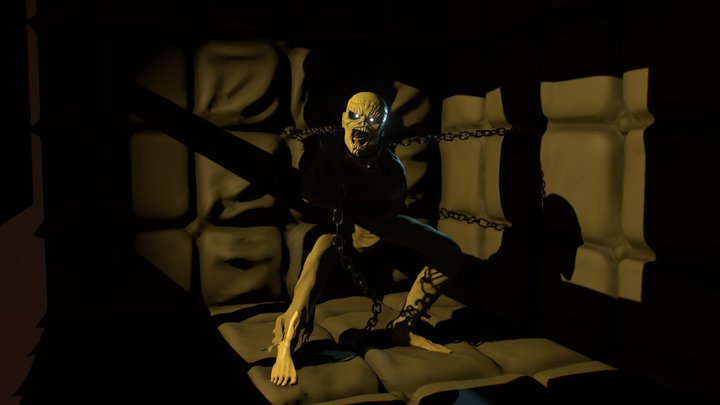 Eddie (Iron Maiden) High Poly 3D Model