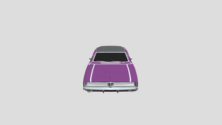 Dodge Charger RT 1969 3D Model