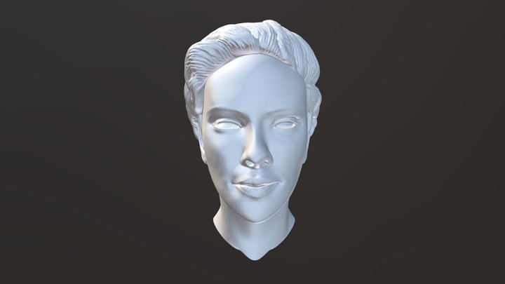 Scarlett Johansson Likeness High-res 3D Model
