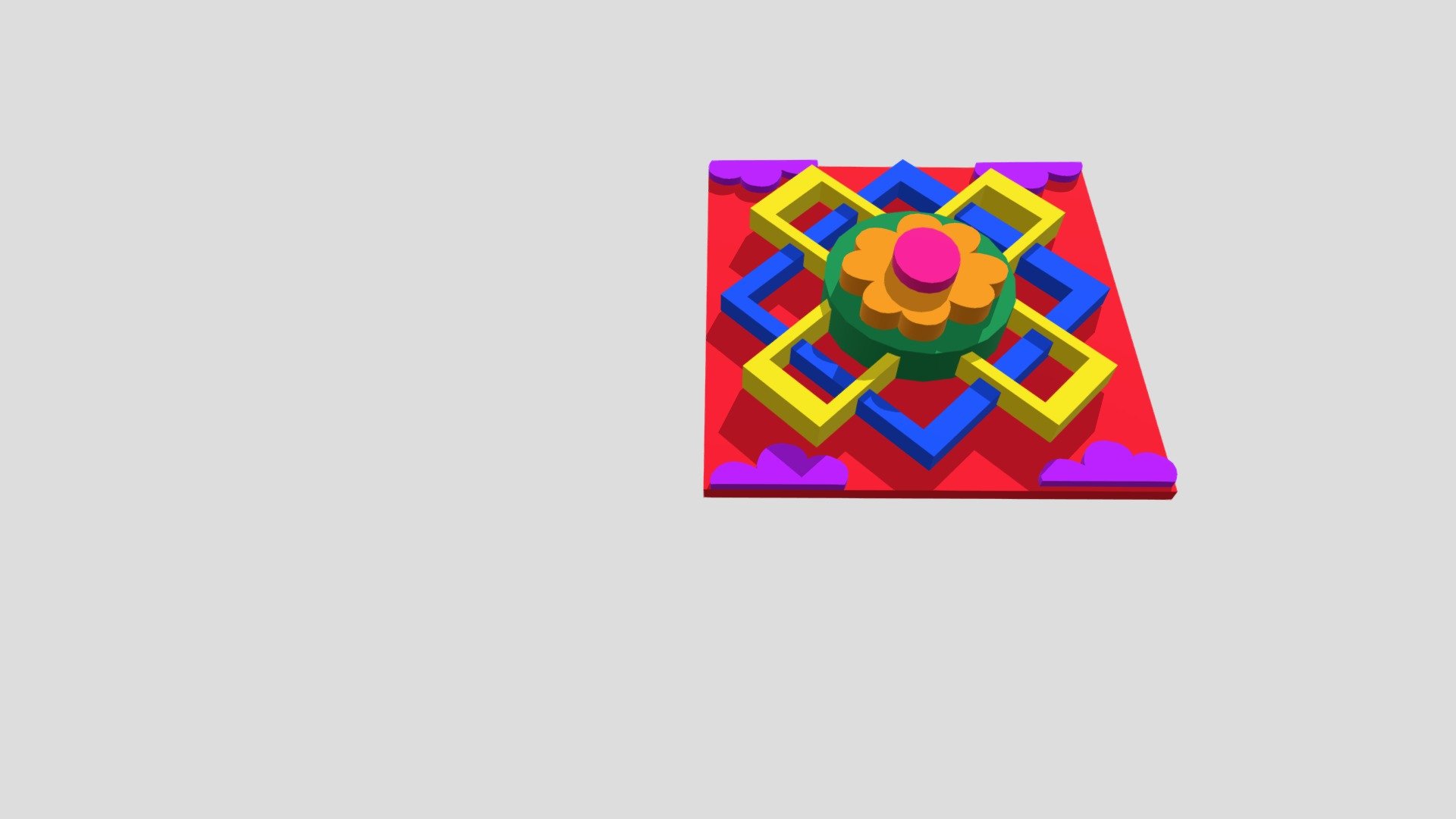 Peranakan Tile Coaster Design Adam Lesson 6