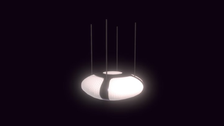 Ceiling Lamp 02 3D Model