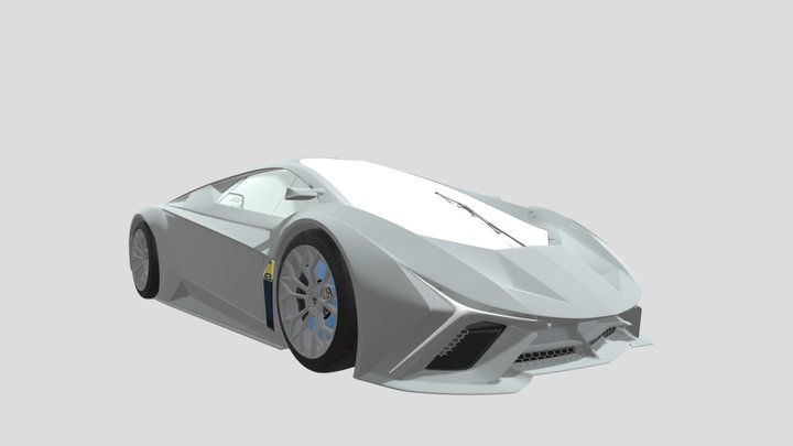 lamborghini car 3D Model