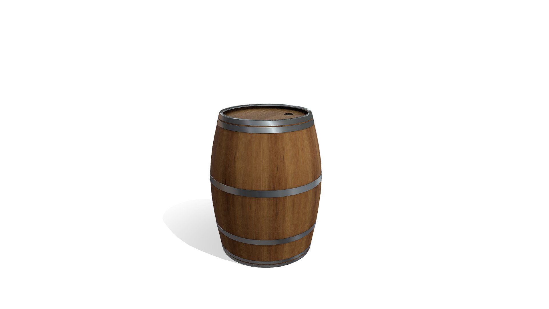 Low Poly Barrel - Buy Royalty Free 3D model by 3dia [ebbe605 ...