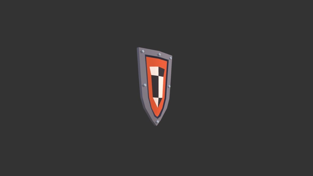Medieval asset 10\ sheild — Sketchfab embed 3D viewer