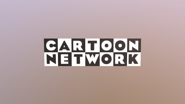 Cartoon Network Logo 3D Model