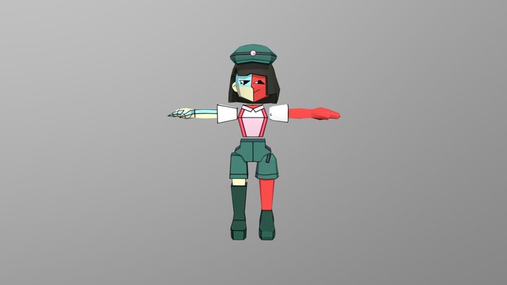 ENA BBQ Dream World 3D Model