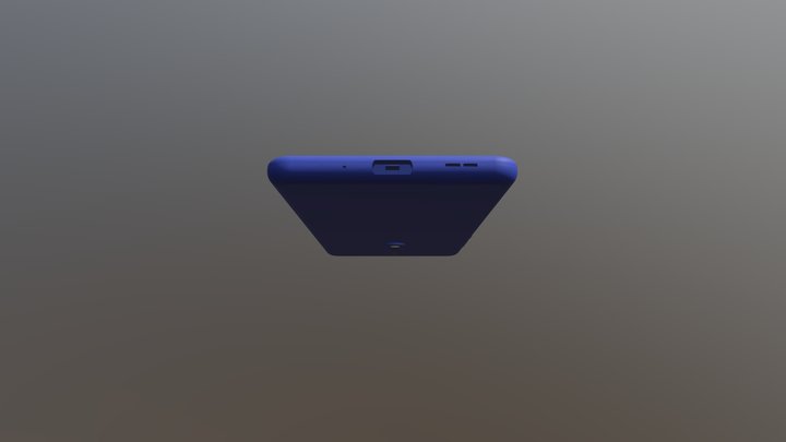 Nokia 8 Tempered Blue 3D Model