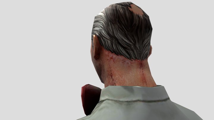 Ice Scream 8 - Rod Without His Mask 3D Model