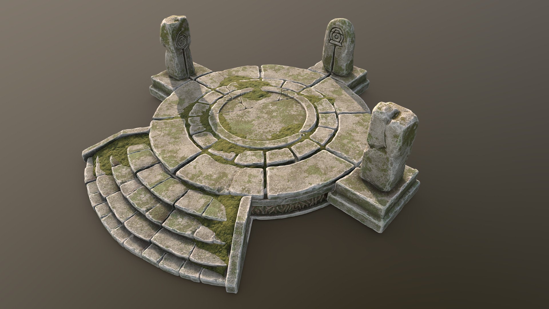 Stone Platform - 3D model by djurovski [ebc16fc] - Sketchfab