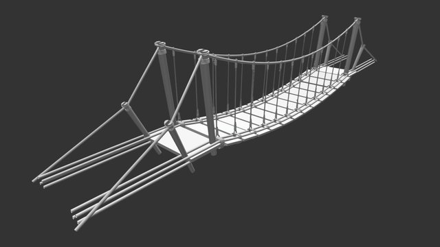 Objects_Bridge.c4d 3D Model