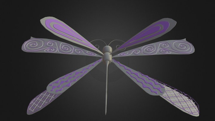 Dragonfly 3D Model
