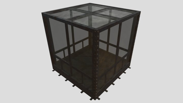 Cage Trap 3D Model