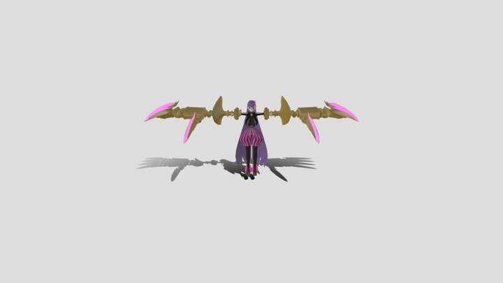 Fate/Extra CCC - Passionlip 3D Model