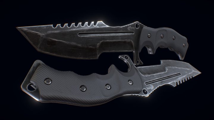 Melee Knives 3D Model