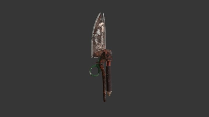Anton Kuhtistiskiu Knife 3D Model