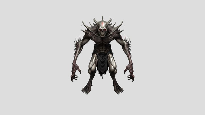 Goblin Monster 3D Model