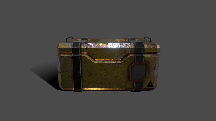 Care Package (Damaged) 3D Model