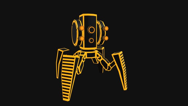 Capture and Contain Division - Ranged Enemy 3D Model