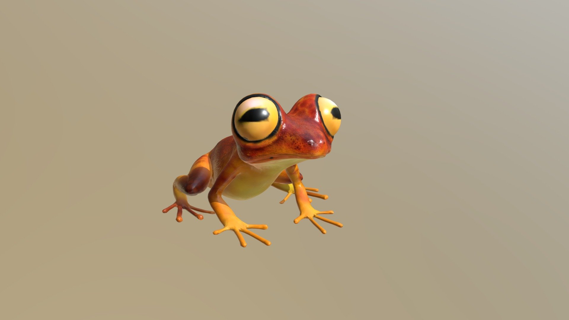 Frog - Download Free 3D model by Micow.Chiang [ebc4290] - Sketchfab