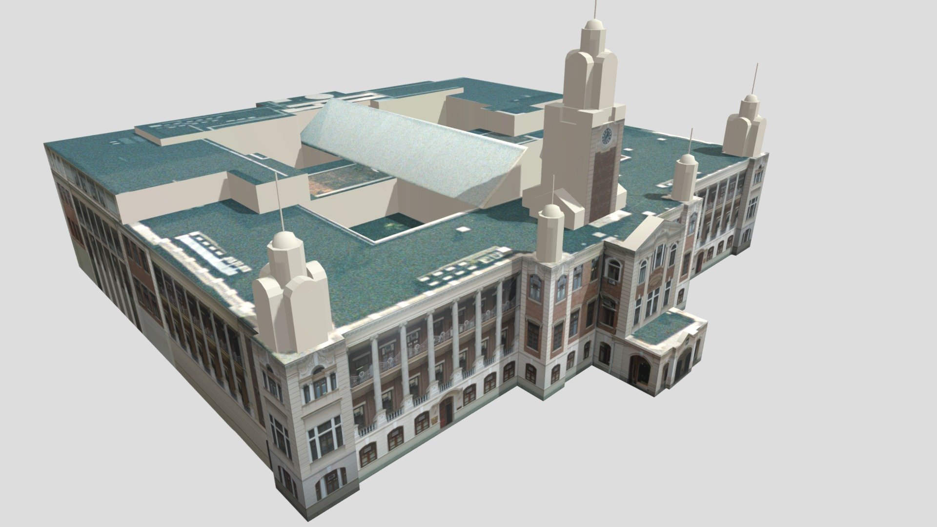 HKU Loke Yew Hall B322421612701062D0 - Download Free 3D model by ...