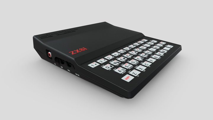 Sinclair ZX81 3D Model