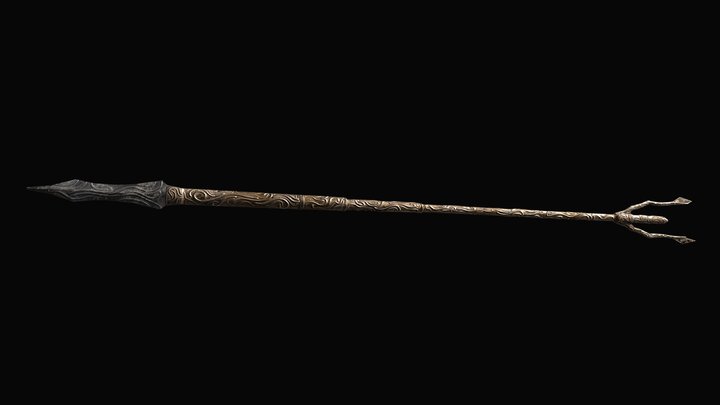 Ancient Stylized Arrow 3D Model