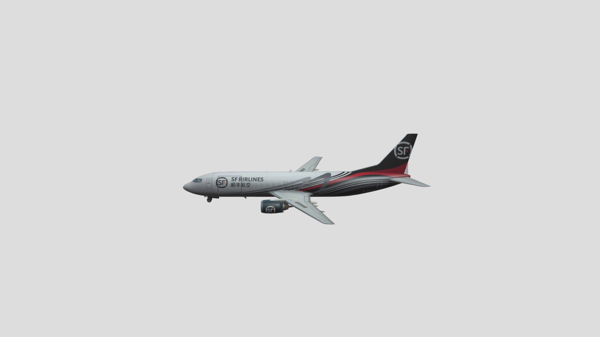 B737 - Download Free 3D Model By Zhangxrk1993 [ebc4d2e] - Sketchfab