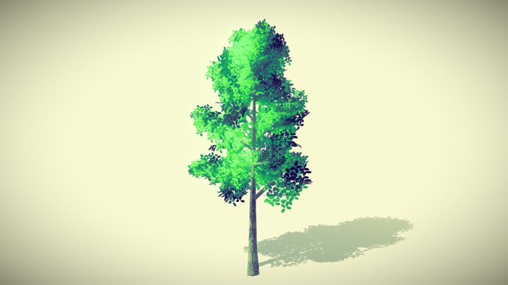 Jabami Anime Tree v4 3D Model