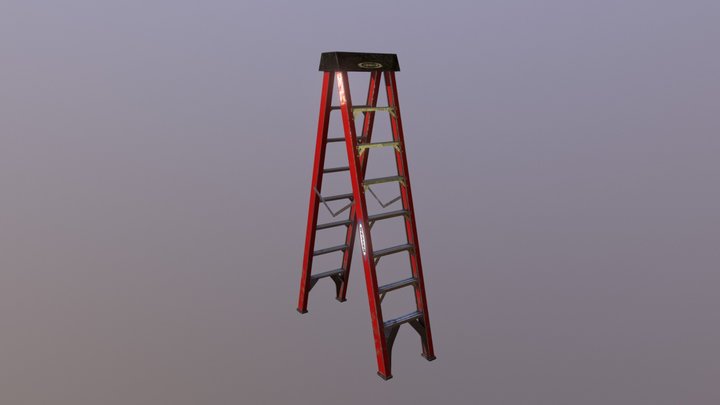 Ladder 3D Model